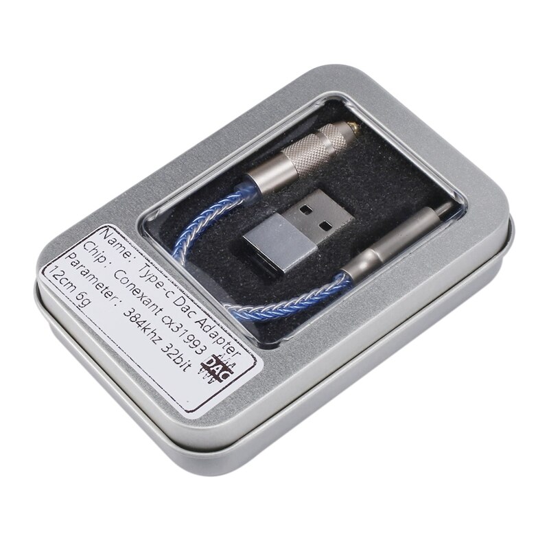 CX31993 USB Type C DAC Headphone Amp With 3.5Mm Output SNR Decoding DAC Audio Decoding Cable For ȵ̵